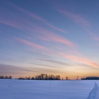 Яркие краски зимнего неба :: Алексей Сметкин