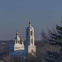 Церковь иконы Казанской Богоматери в селе Борисоглеб :: Сергей Цветков