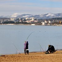 Рыбаки... :: Анатолий Анищик