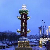 Ростральная колонна на Васильевском острове. :: Мара Абрамова