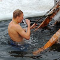 Крещенские купания в Санкт-Петербурге :: skijumper Иванов