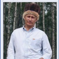 Президент в алтайской шапке :: Эдуард Алмадаков