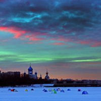 Рассвет на Москве-реке :: Михаил Бибичков