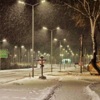 ночной снегопад :: юрий иванов 