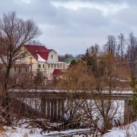 Мостик через р.Яхрома. :: Анатолий. Chesnavik.