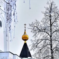 Луковичная форма купола символизирует пламя свечи. :: Татьяна Помогалова