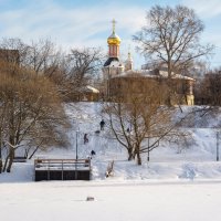 в москву заглянула зима :: Moscow.Salnikov Сальников Сергей Георгиевич