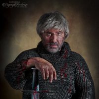 Норманнский рыцарь после битвы :: Евгений Печенин