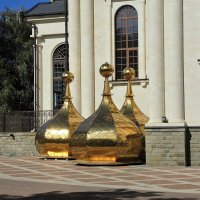 Маковки Казанского Кафедрального собора (Ставрополь) :: Александр 
