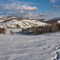 Зимний пейзаж :: Алексей Мезенцев