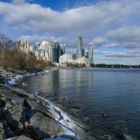 Прогулка вдоль оз. Онтарио, февраль 2021 г. :: Юрий Поляков