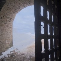 Старая Ладога, ворота в крепость :: Елена 