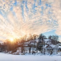 Соборная гора на закате :: Юлия Батурина