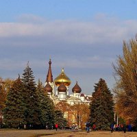 вид на Свято-Ильинский мужской монастырь :: Александр Корчемный