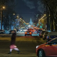 Теснота на дороге :: Сергей Шатохин 