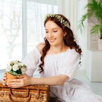 Девушка весна :: Ольга Рожкова