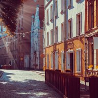 Летние, тихие улочки Старой Риги :: Anna Makarenkova 