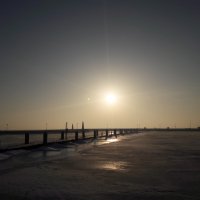 Зимнее утро на заливе :: Красоты Балтики
