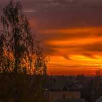 Небо в огне :: Петр Беляков