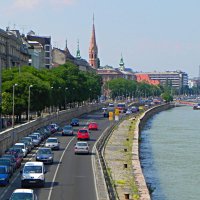 Набережная.Вид с Цепного моста. :: Светлана Хращевская