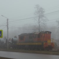 " Прибытие поезда " :: Константин Бобинский