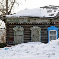 Старые дома Колывани :: Татьяна Лютаева