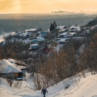 ... и вьется дымок из трубы! :: Сергей Шатохин 