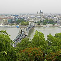 Будапешт .Панорама с горы Геллерт . :: Светлана Хращевская