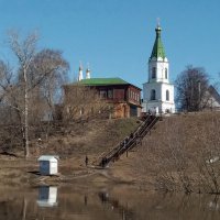 Церковь Св.Духа и дом притча в рязанском Кремле :: Galina Solovova