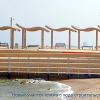 Новый участок пляжа (строчщийся). :: Валерьян Запорожченко