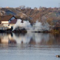 А на том берегу... :: Валентина  Нефёдова 