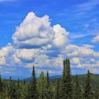 Кучевые облака :: Сергей Чиняев 