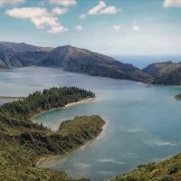 Лаго́а-ду-Фо́гу (порт. Lagoa do Fogo) :: Elena Ророva