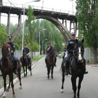 Конно-спортивная проходка полиции... :: Alex Aro Aro Алексей Арошенко