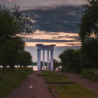Ротонда на закате :: Вадим Басов