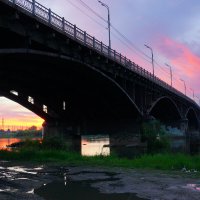 Иркутный мост. Второй вариант. :: Nikolay Svetin
