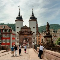 Ворота Старого моста /Хaйдельберг, нем. Heidelberg—город в Германии/ :: Bo Nik