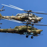 Пилотажная группа на Ми-28Н "Беркуты" :: Roman Galkov