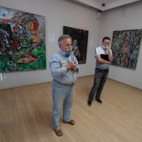 В Брянске в Городском выставочном зале открылась концептуальная выставка художника Клинцова А. :: Евгений 
