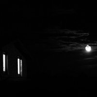 Два окна в лунной ночи. :: Анатолий. Chesnavik.