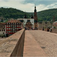 Старый мост г. Гейдельберг ( нем. Heidelberg ) — город в Германии :: Bo Nik