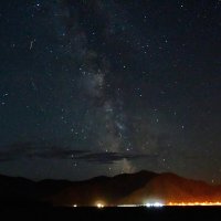 Млечный путь в алтайском ночном небе :: Спартак Краснопевцев