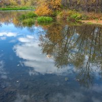 Осень на реке Миасс. :: Алексей Трухин
