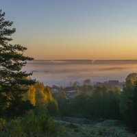 Утренний туман :: Сергей Цветков