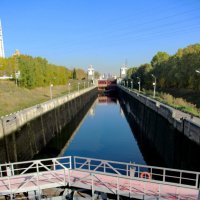 Шлюз канала Волга-Москва :: Александр Чеботарь