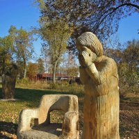 ЭХО - арт-скульптура в парке Муромец :: Тамара Бедай 