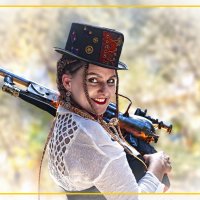 Steampunk with a revolver-II :: Shmual & Vika Retro