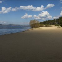 Берег Волги. Голубой залив :: vedin 