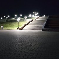 Лестница на набережной Павлодара :: Динара Каймиденова