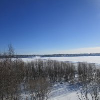Ледовая переправа на реке Северная Двина. :: ЛЮДМИЛА 